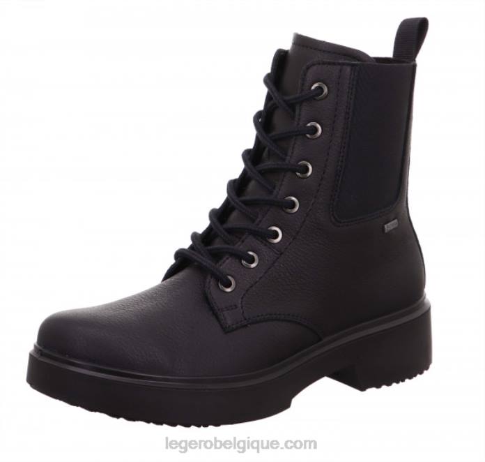 bottes à lacets angel noires femmes LegeroJZ4D315