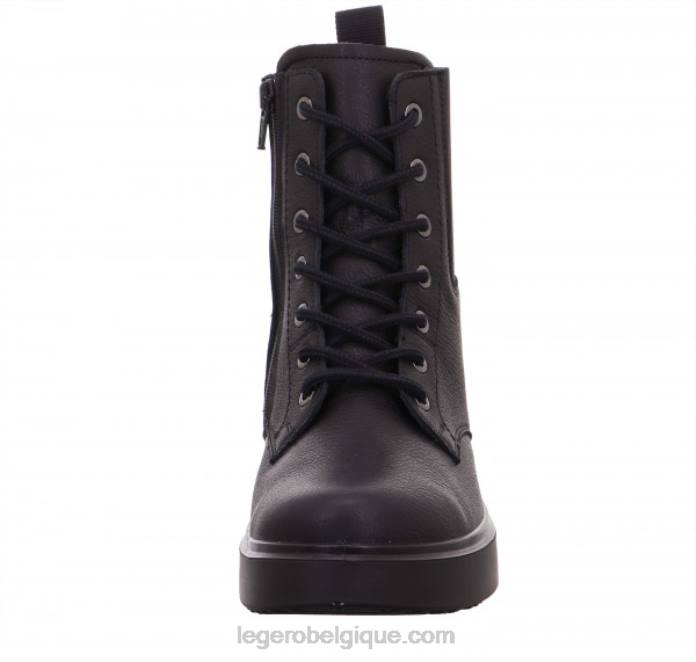 bottes à lacets angel noires femmes LegeroJZ4D315
